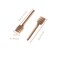 50 Pck Wooden Honey Dipper Stick 8CM Collecting Dispensing Drizzling Jam Portable Wedding Party